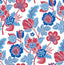 A-Street Prints Jana Red Jacobean Wallpaper