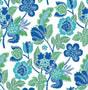 A-Street Prints Jana Green Jacobean Wallpaper
