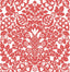 A-Street Prints Marni Red Fruit Damask Wallpaper