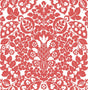 A-Street Prints Marni Red Fruit Damask Wallpaper