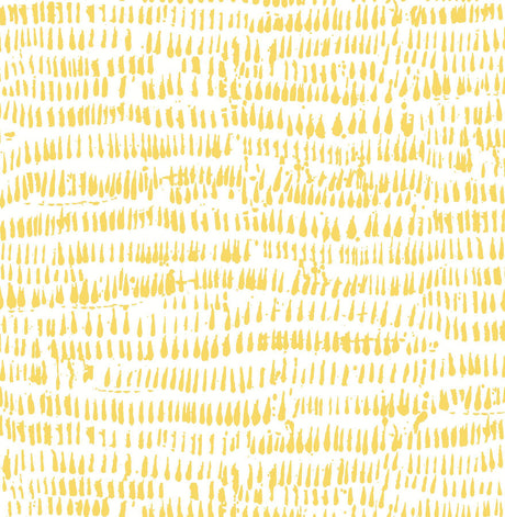 A-Street Prints Runes Yellow Brushstrokes Wallpaper
