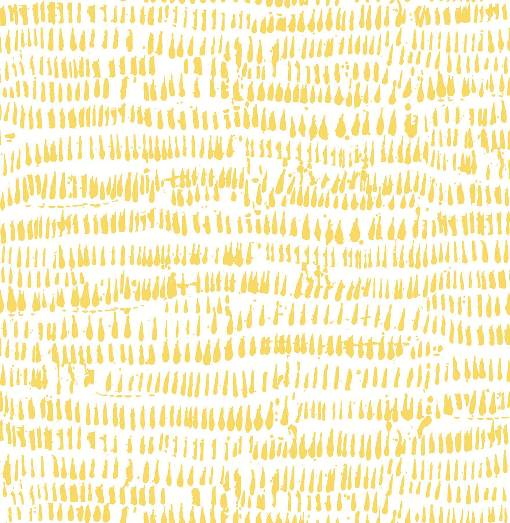 A-Street Prints Runes Yellow Brushstrokes Wallpaper