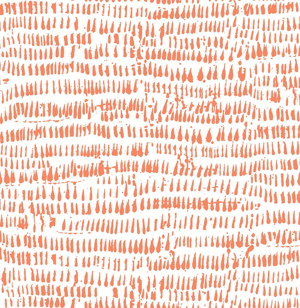 A-Street Prints Runes Brushstrokes Orange Wallpaper