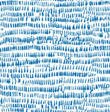 A-Street Prints Runes Sapphire Brushstrokes Wallpaper