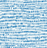 A-Street Prints Runes Brushstrokes Sapphire Wallpaper