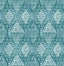A-Street Prints Grady Teal Dotted Geometric Wallpaper
