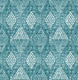 A-Street Prints Grady Teal Dotted Geometric Wallpaper