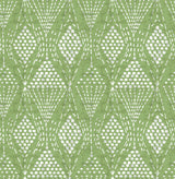 A-Street Prints Grady Green Dotted Geometric Wallpaper
