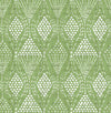 A-Street Prints Grady Green Dotted Geometric Wallpaper