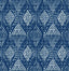 A-Street Prints Grady Blue Dotted Geometric Wallpaper