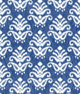 A-Street Prints Keaton Blue Medallion Wallpaper