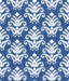 A-Street Prints Keaton Blue Medallion Wallpaper