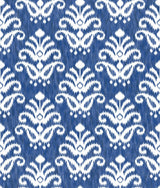 A-Street Prints Keaton Medallion Blue Wallpaper