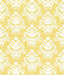 A-Street Prints Keaton Yellow Medallion Wallpaper