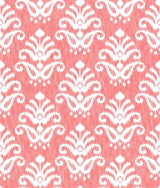 A-Street Prints Keaton Coral Medallion Wallpaper