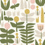 Brewster Home Fashions Yellow A Bit Of Folk Peel & Stick Wallpaper