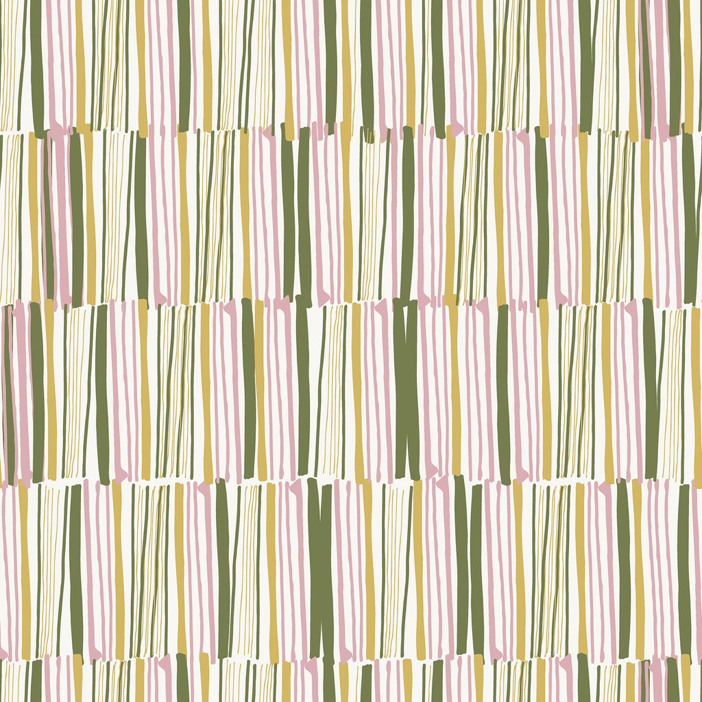 Brewster Home Fashions Thistle Peel & Stick Yellow Wallpaper
