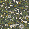 Brewster Home Fashions Black Marigold Forest Peel & Stick Wallpaper