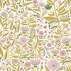 Brewster Home Fashions Yellow Marigold Forest Peel & Stick Wallpaper