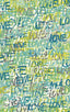 Brewster Home Fashions Indio Teal Love Scribble Wallpaper