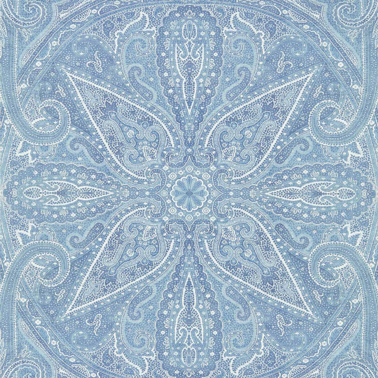 Zoffany Grand Paisley Indigo Wallpaper