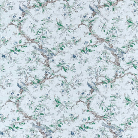Zoffany Chintz Blue Stone Fabric