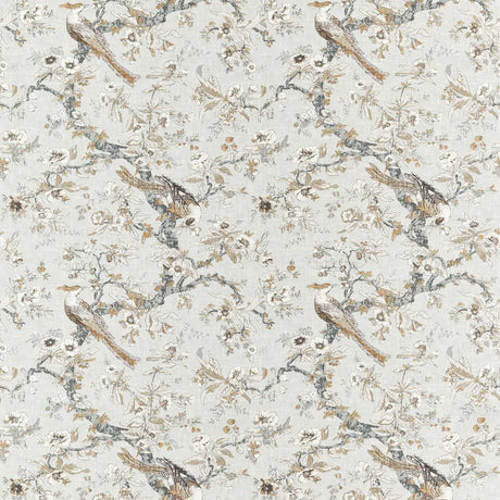 Zoffany Chintz Quartz Grey Fabric