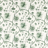 Zoffany Phaedra Toile Huntsmans Green Fabric