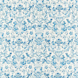 Zoffany Pompadour Print Indigo Fabric