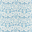 Zoffany Pompadour Print Indigo Fabric