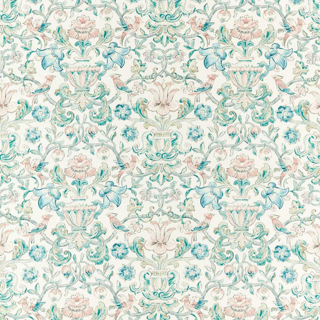 Zoffany Pompadour Print Mineral Fabric