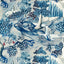 Zoffany Verdure Indigo Fabric