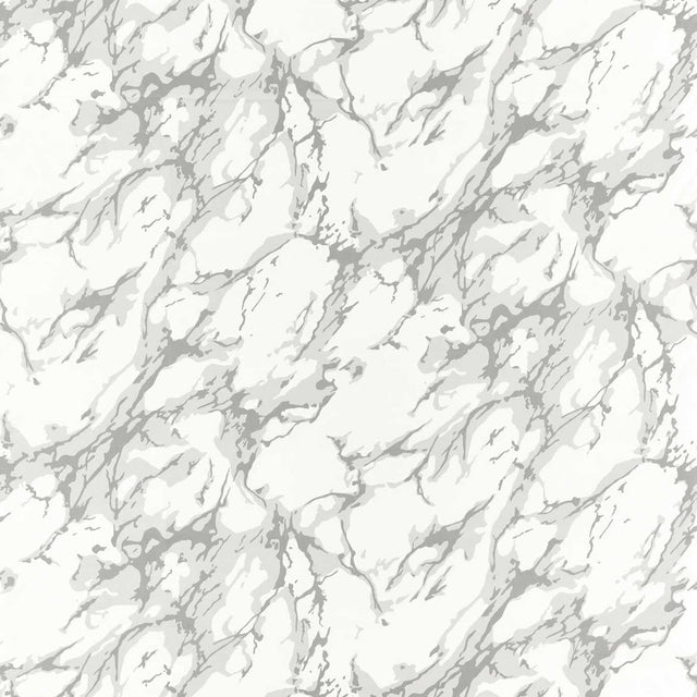 Zoffany French Marble Empire Grey/Perfect White Fabric