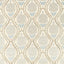 Zoffany Anar Trellis Stockholm Blue/Platinum Grey Fabric