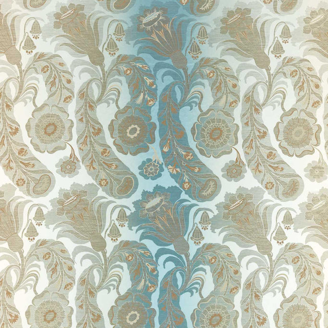 Zoffany Sezincote Damask La Seine Fabric