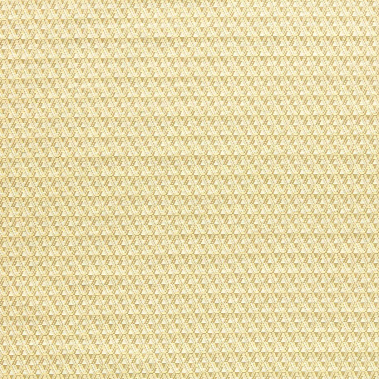 Zoffany Domino Diamond Silk Yellow Fabric