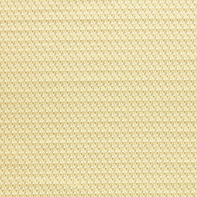 Zoffany Domino Diamond Silk Yellow Fabric