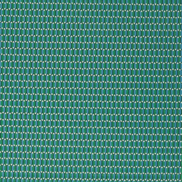 Zoffany Domino Trellis Huntsman Green Fabric
