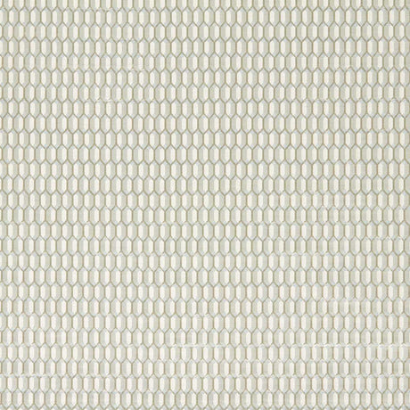 Zoffany Domino Trellis Quartz Grey Fabric