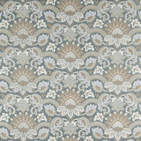 Zoffany Pomegranate Velvet Wedgwood Blue/Silver Fabric