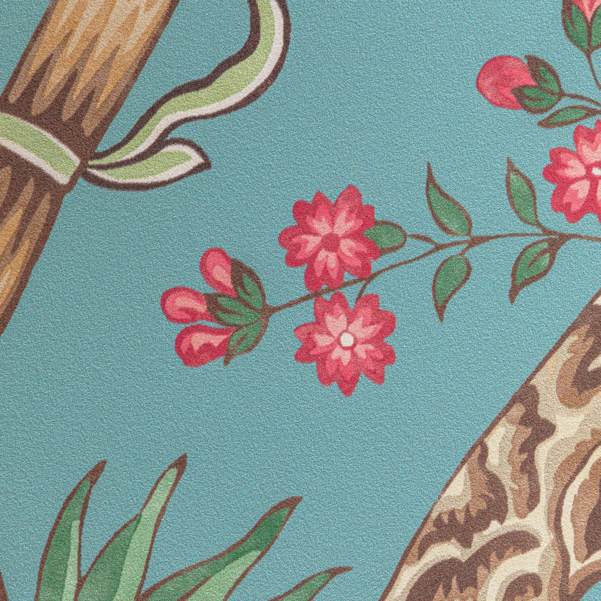 Brunschwig & Fils LUBERON AQUA/MULTI Wallpaper