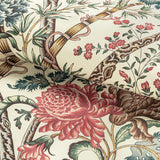 Brunschwig & Fils LUBERON RED/TEAL Wallpaper