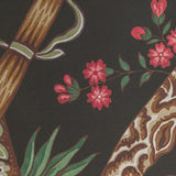 Brunschwig & Fils LUBERON NOIR/MULTI Wallpaper