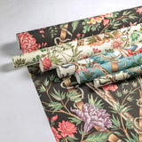 Brunschwig & Fils LUBERON NOIR/MULTI Wallpaper