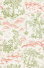 Brunschwig & Fils VALENSOLE LEAF/ROSE Wallpaper