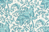 Brunschwig & Fils WEYMOUTH AQUA Wallpaper