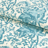 Brunschwig & Fils WEYMOUTH AQUA Wallpaper