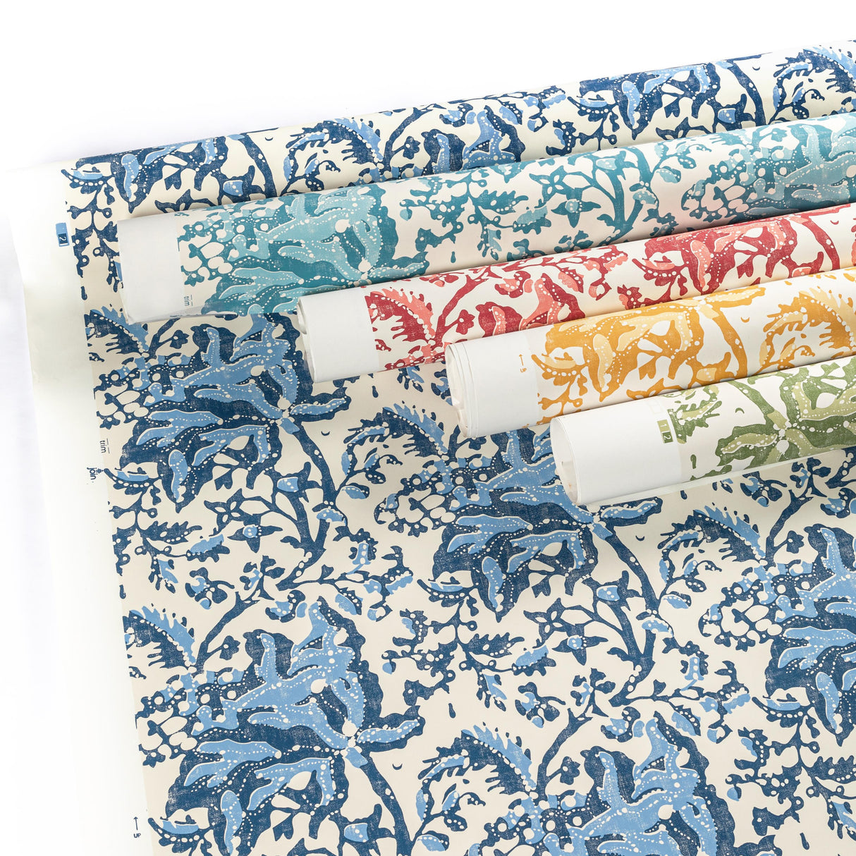 Brunschwig & Fils WEYMOUTH RED Wallpaper