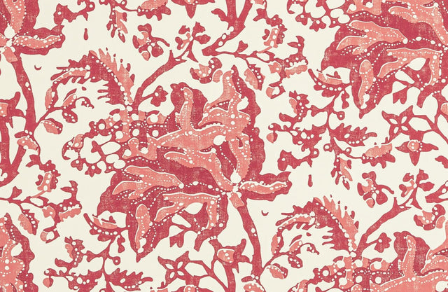 Brunschwig & Fils WEYMOUTH RED Wallpaper