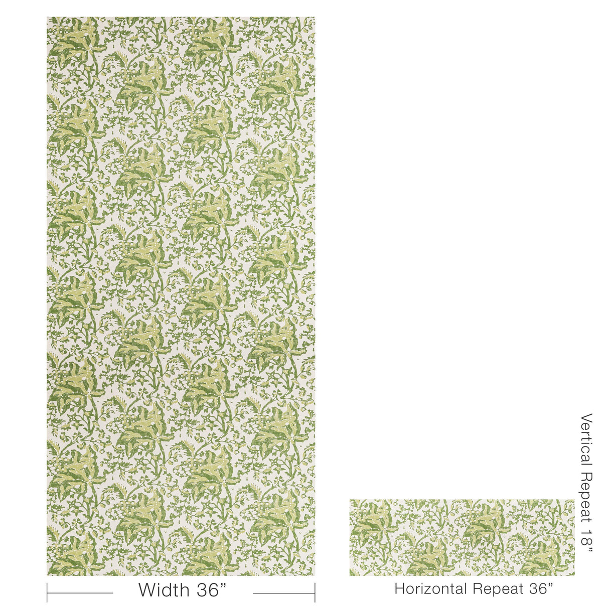 Brunschwig & Fils WEYMOUTH LEAF Wallpaper